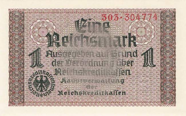 1 Mark 1939 Serie 303